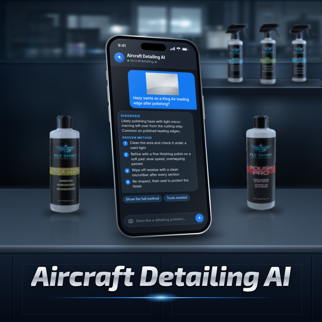 Meet Aircraft Detailing AI: Shiny Jets Methods on Your Phone