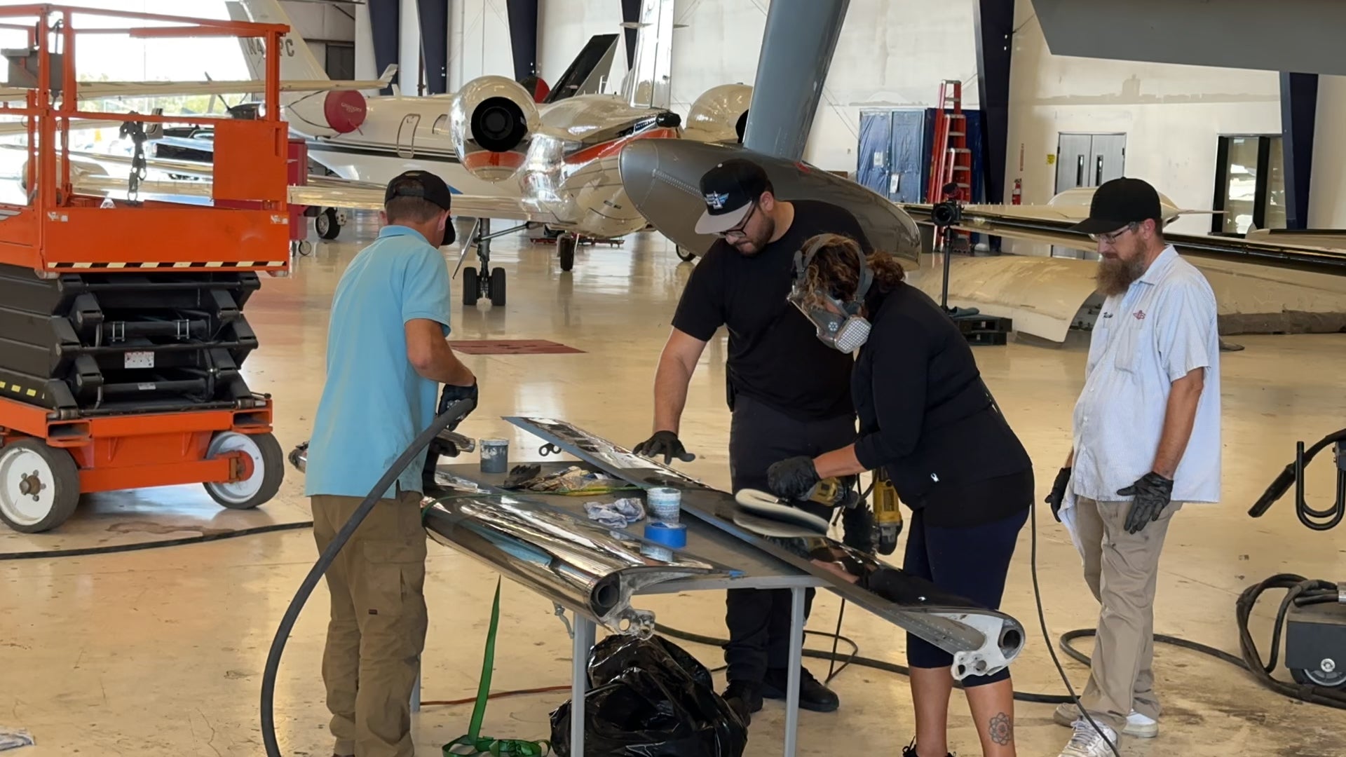Learn to detail aircraft at your facility