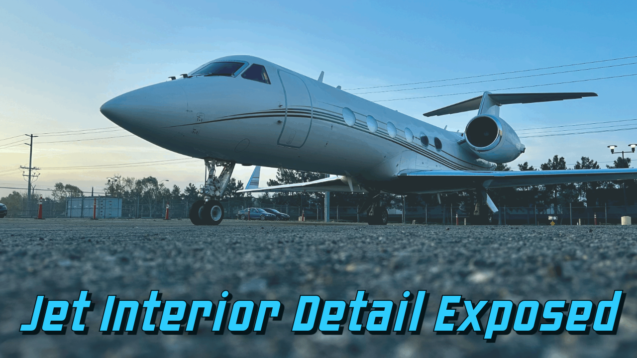 Elevating Luxury: A Detailed Look at Gulfstream IV Interior and Exterior Cleaning