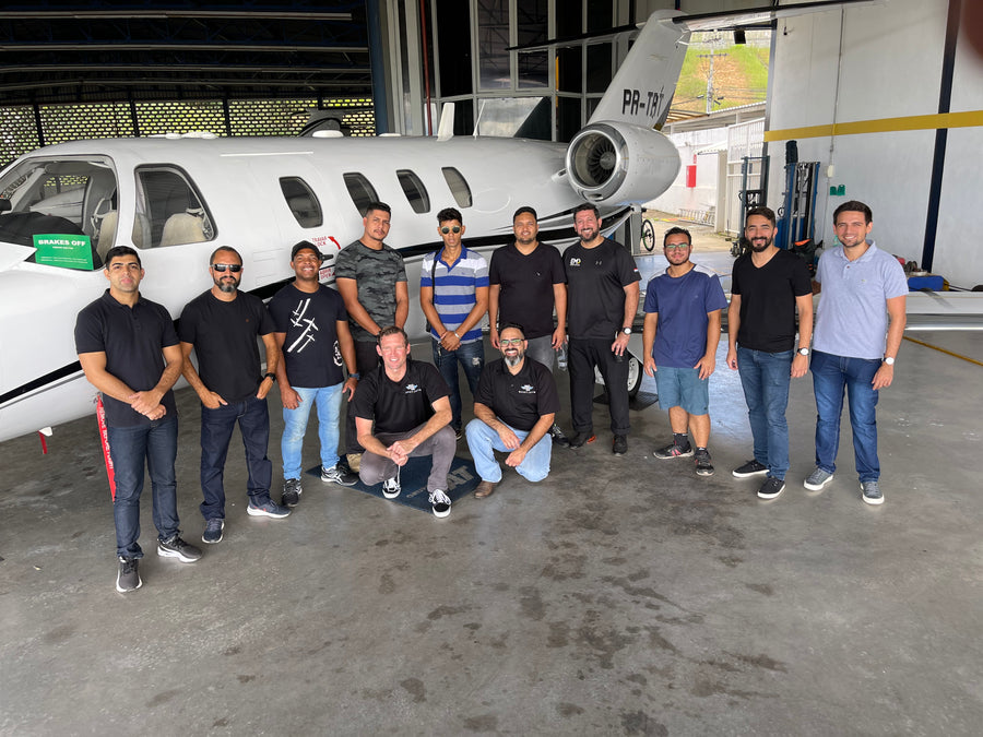 Aircraft detailing business setup CRM and technology