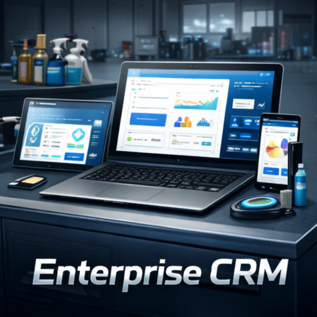 Shiny Jets CRM — Enterprise
