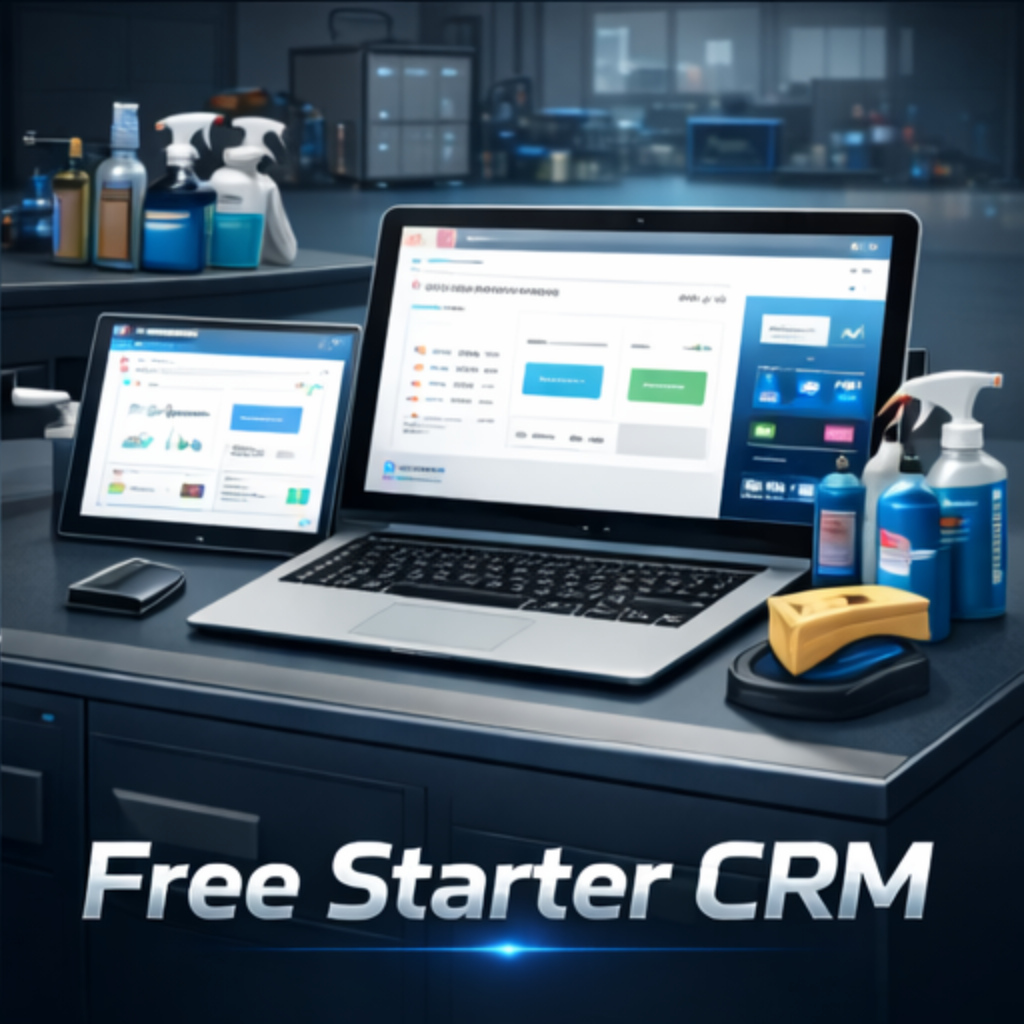 Shiny Jets CRM – Free Starter