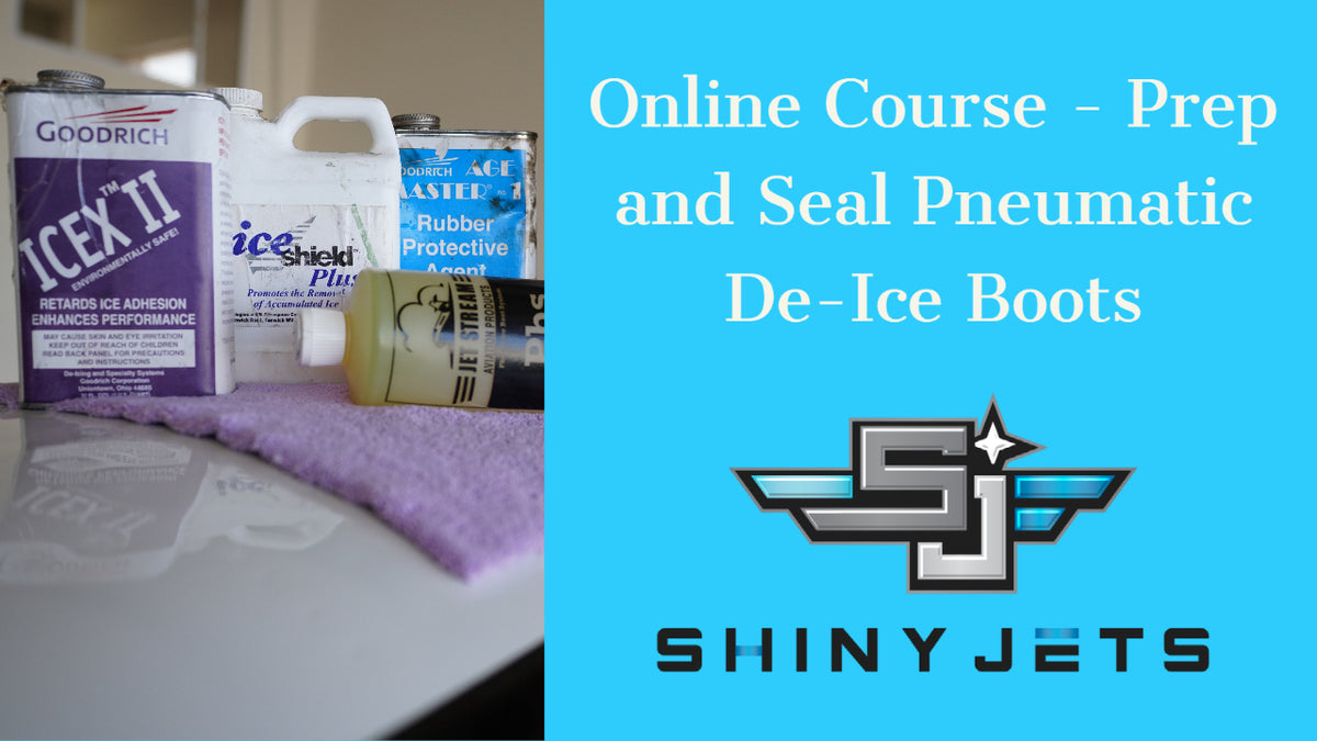 online course - prepare and seal pneumatic de-ice boots